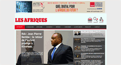 Desktop Screenshot of lesafriques.com